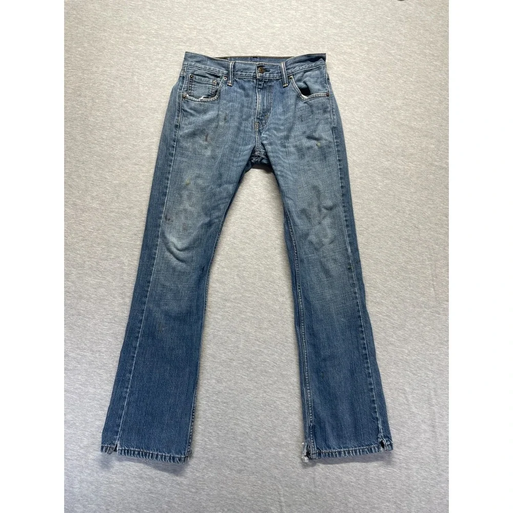 Levi's 527 Slim Fit Bootcut Leg Jeans Men 30x32 (Fits 29x30.5) Blue Denim Cotton